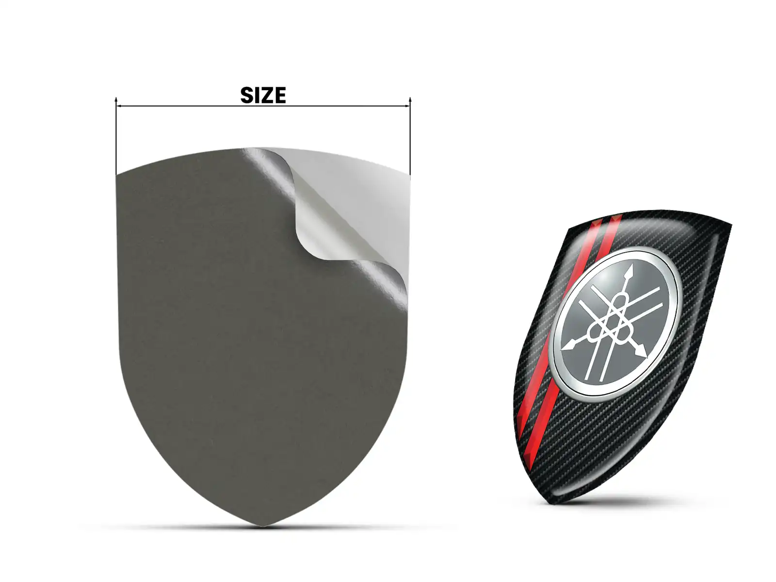 Yamaha Stickers Pare-Brise Auto Max Robuste Look Pro